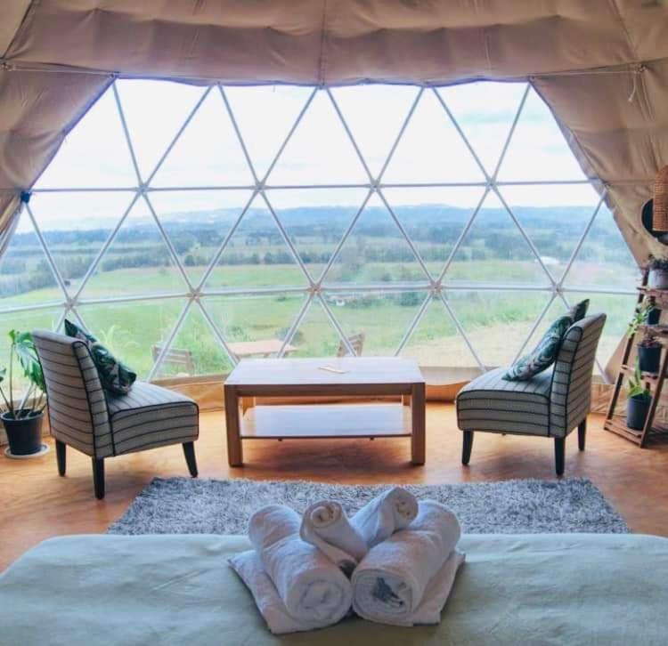 1 Waipu Off-Grid Eco Seaview Geodesic Glamping Dome Hotel Luaran gambar